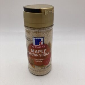 McCormick Maple Brown Sugar Finishing Sugar, 3.09 oz Bottle